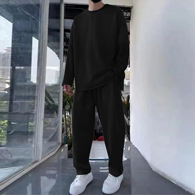 𝐌𝐞𝐧'𝐬 𝐒𝐨𝐥𝐢𝐝 𝐑𝐨𝐮𝐧𝐝 𝐍𝐞𝐜𝐤 𝐂𝐨-𝐨𝐫𝐝 𝐒𝐞𝐭 | 𝐁𝐥𝐚𝐜𝐤